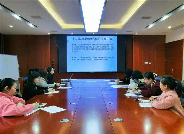 市古鎮(zhèn)投資公司開展工資總額管理業(yè)務(wù)培訓